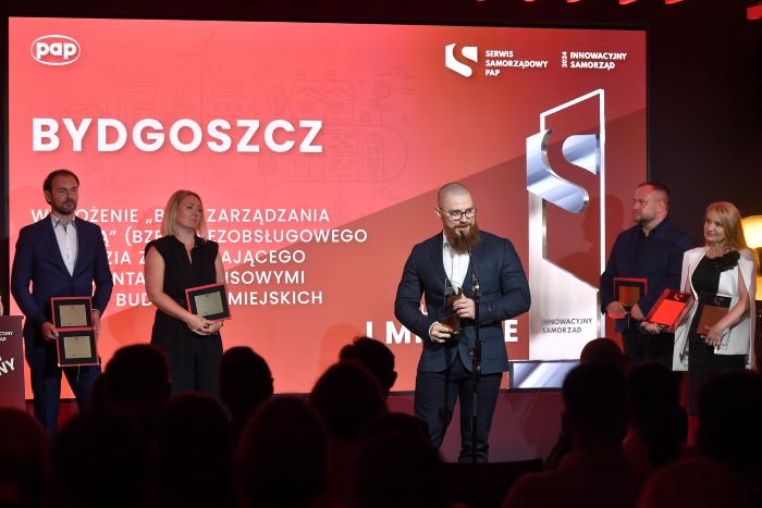 Odbiór statuetki